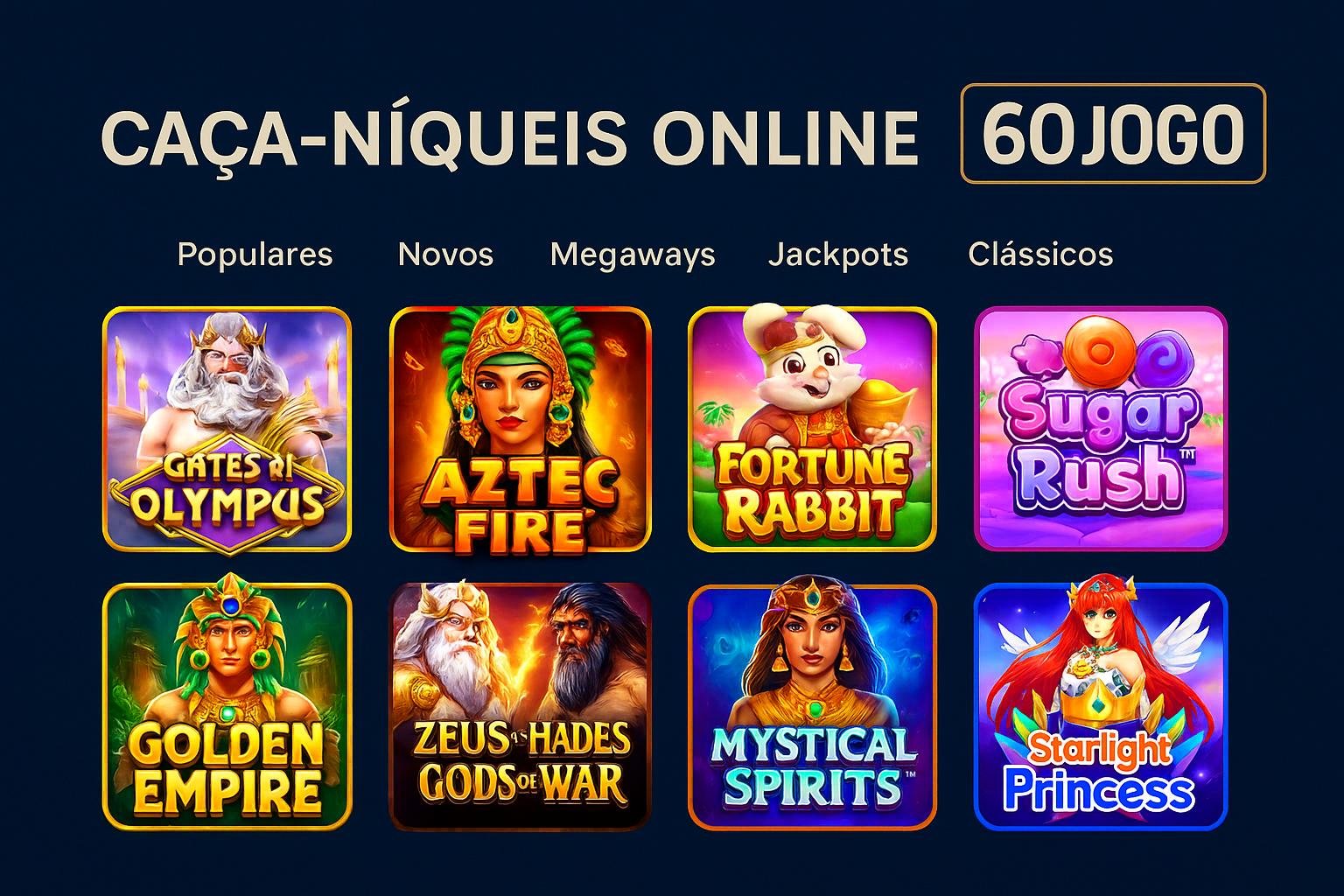 Jogos de Slot no Casino Online 60JOGO  