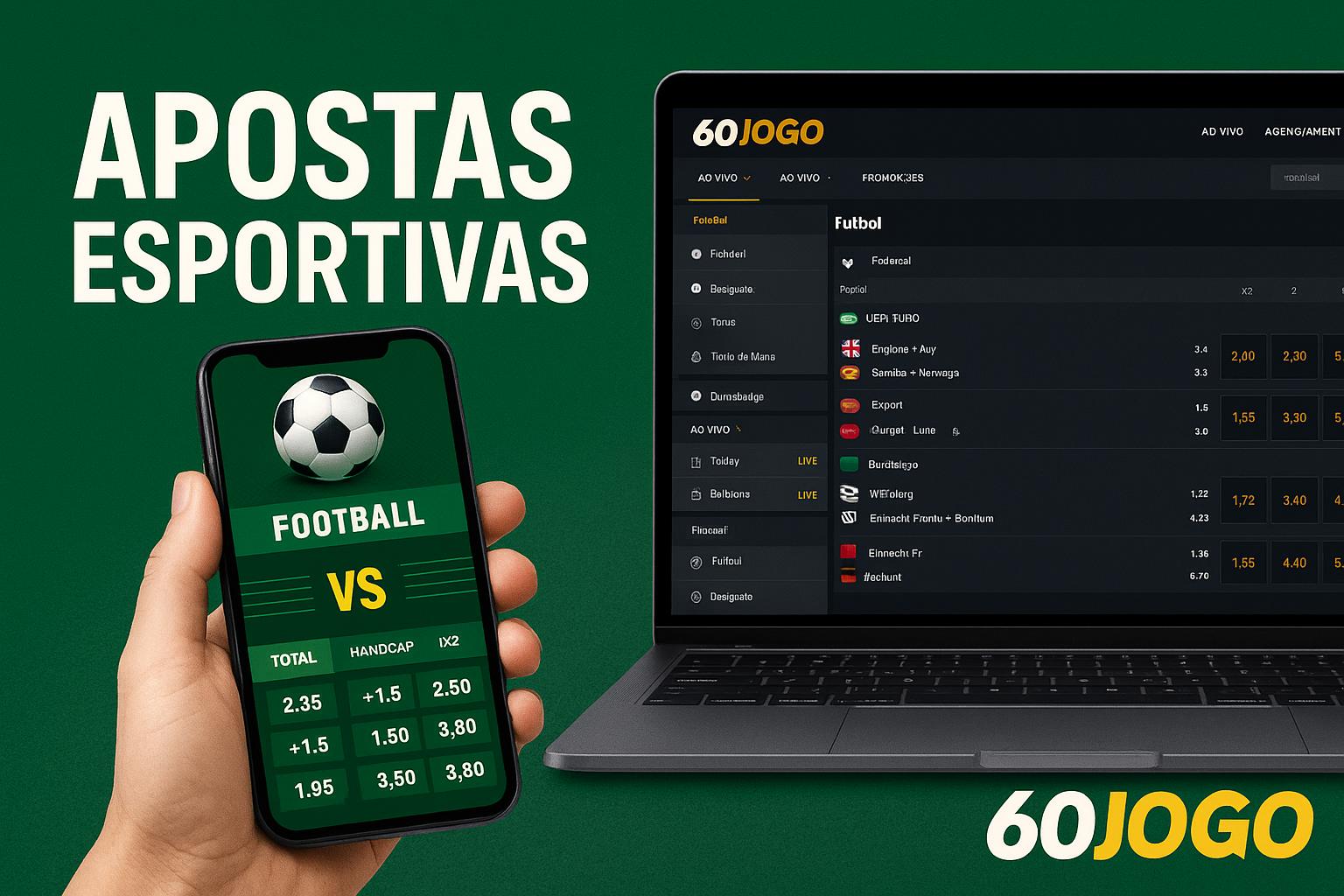 Apostas esportivas no cassino online 60JOGO  