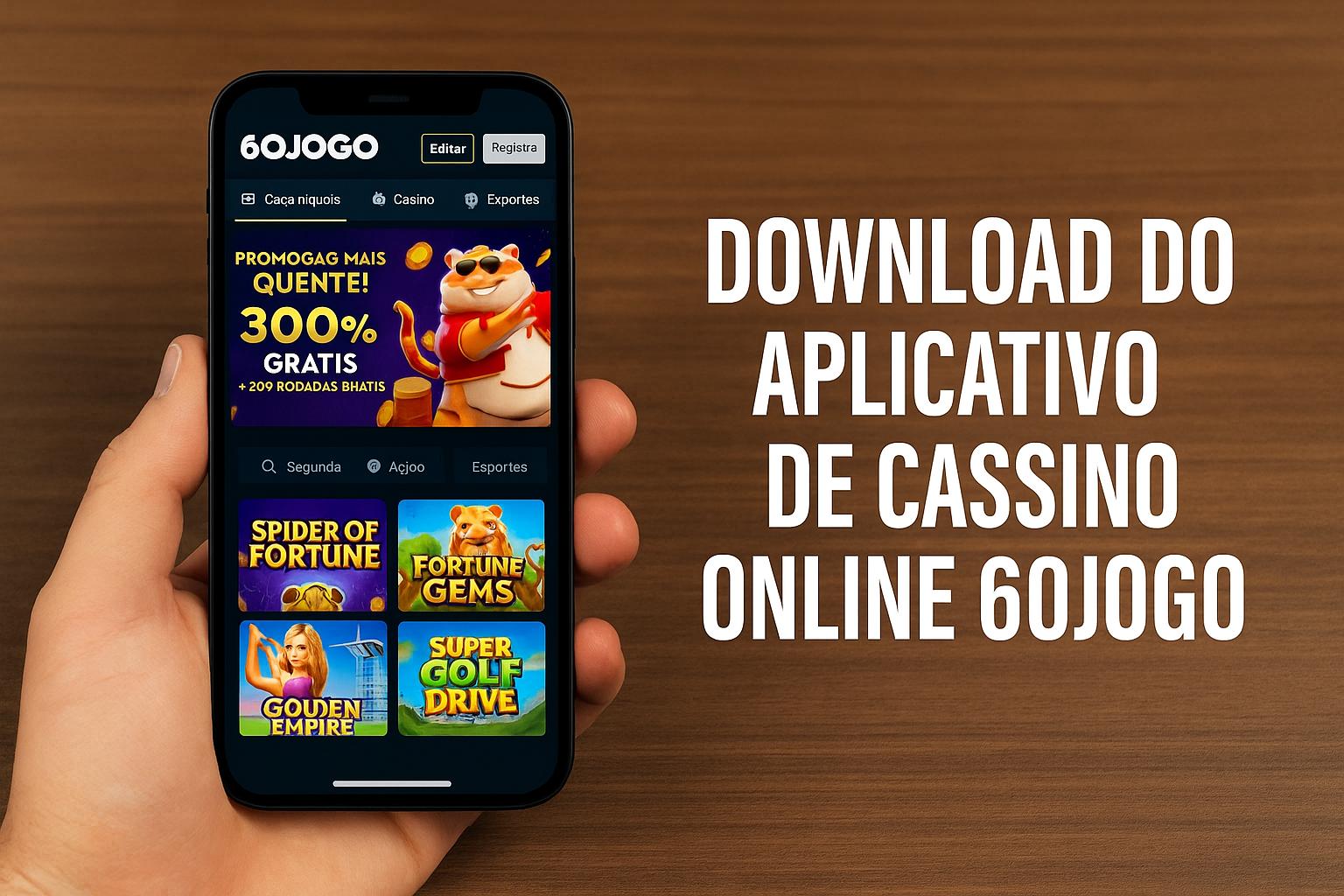 Login no Cassino 60JOGO  