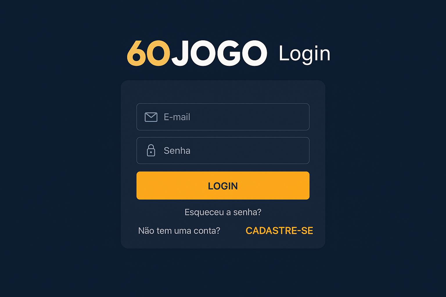 Registro na 60JOGO   Garante Acesso a uma Vasta Seleção de jogo